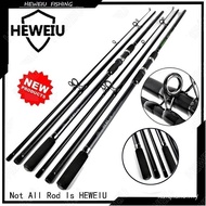 【In stock】HEWEIU  Caron Surf Rod 3.9M 13ft Fishing Rod 12ft Three Sections Sea Spinning Fishing Surf