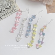 Colorful Butterfly Shape Wrist Strap Pendant For Phone CCD Camera