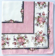 Royal Doulton 復古手帕 花卉 粉色 20.5 x 20.5 英吋