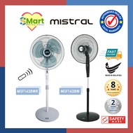 Mistral 16 inch Stand Fan [MSF1628W] / with Remote Control [MSF1628WR] *8 Yr Motor Warranty*