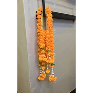泰国进口🇹🇭花串/泰国挂饰/可挂佛像金身/四面佛屋 marigold garland
