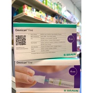 BBRAUN Omnican® fine 4mm Needle 31g 100's