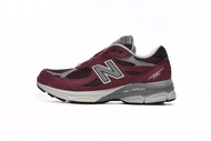Teddy Santis x _ New Balance_ 990v3 Scarlet Marblehead Co branded casual sports shoes for men and wo