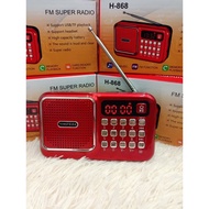 FM SUPER RADIO SPEAKER 30 juzuk AL-QURAN H-868