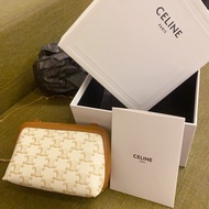 Celine 貝殼包白色