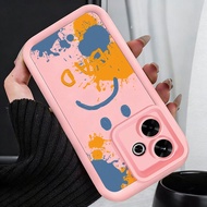 Casing hp for Xiaomi Redmi 13 4G 13 5G 13C poco M6 4G poco M6 Plus 5G poco C65 Case Sad expression w