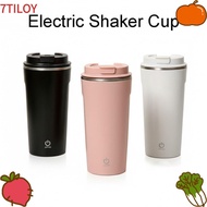 7TILOYSHOP Electric Shaker Cup, 400ml Capacity 304 Stainless Steel Automatic Shaker Bottle, USB Rech