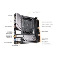 GIGABYTE B450 I AORUS PRO WIFI AMD Ryzen Socket AM4 DDR4 B450 ITX Motherboard