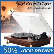Vintage Gramophone Phonograph Player Bluetooth Music Player Vinyl Turntable Record Player Speakers F