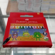 Crayon Faber Castell Wax Crayon 12 Colors