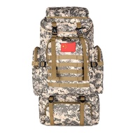 Backpack Style 21 New Style Large Capacity Waterproof Camouflage 80L Backpack Outdoor Sports Mountai