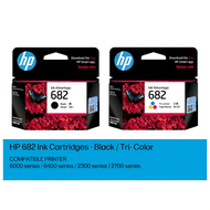 HP 682 Ink Cartridges HP DeskJet 2336/2777/2776/2875 - Black/Color