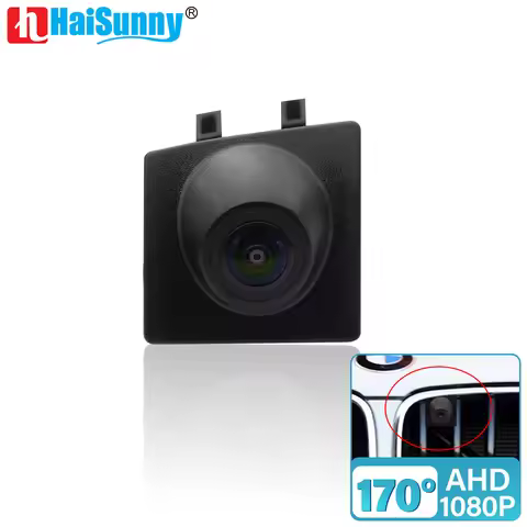 HaiSunny 170° AHD 1080P Auto Front View Camera For BMW X3 X5 X4 2015 2016 2017 F25 G01 E70 F15 G05 N