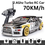 Kereta Kontrol Drift TURBO 4WD RC Car DRIFT 2.4g scale 1.10 70km/h big saiz turbo remote control car