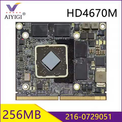 Original Radeon HD4670 HD4670M 256MB Graphic Card for iMac 2010 2009 A1312 A1311 109-B80357-00 VGA V