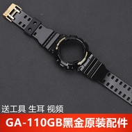 GD-100GB Casio G-SHOCK Original Black Gold Strap GA-110GB/140/120/100CF GDF