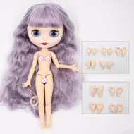 ICY DBS Blyth doll 16 bjd joint body white skin tan skin dark skin matte face nude doll 30cm anime toy girls gift