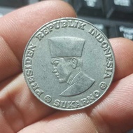 A4171 Koin Kuno Indonesia 50 Sen Soekarno Irian Barat 1962 Asli Ready