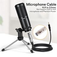 ♞,♘Maono Microphone Audio HiFi Cable XLR Female To Mini Jack Aux Mic Cord Microphone Cable XLR to 3