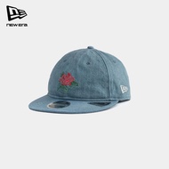 New Era 9FIFTY Retro Crown New Era x FTMD Indigo Denim Washed Adjustable Cap