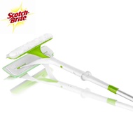 3M Scotch-Brite Multipurpose Window and Glass Surface Cleaner - Non-Scratch Scourer / Microfiber Clo