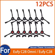 For Eufy C28 Omni / Eufy C28 Robot Vacuum Cleaner Accessories (12PCS Side Brushs）