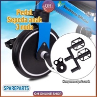 ' Qh223344 - 3-Wheel Children's Bicycle Pedals 2-in-1 Children's Bicycle Goesan/