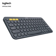 Logitech K380 Wireless Multi-Device Keyboard for Windows, Apple iOS, Apple TV android or Chrome, Bluetooth, Compact Space-Saving Design, PC/Mac/Laptop/Smartphone/Tablet