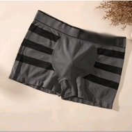 PTT Celana Dalam Pria Salur 6462 Boxer Pria 3 Garis Celana Pendek Underwear Sempak Motif Garis Kolor