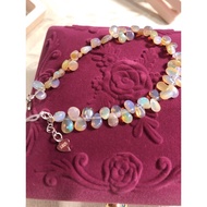 White Opal stone bracelet 白欧珀