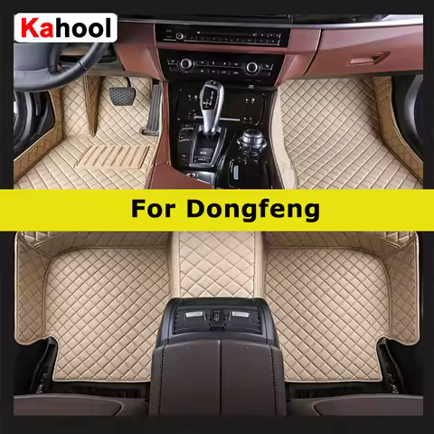 KAHOOL Custom Car Floor Mats For Dongfeng AX7 AX5 AX4 AX3 A30 A60 580 Auto Carpets Foot Coche Access