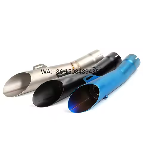 51mm Universal Motorcycle Exhaust Pipe Muffler Sports for R6 R3 R1 FZ6 CB600 MT07 ATV Dirt Pit Bike