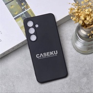 Samsung S25 Case Samsung S25 Plus Case Softcase Candy Macaron Square Black Plain Case Samsung S25 Sa