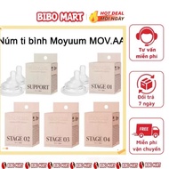 Genuine Korean replacement Moyuum Mov.aa nipple for babies, Moyuum Movaa nipple (only fits Moyuum Mo