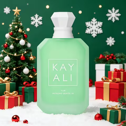 Kayali Yum Pistachio Gelato 33 Eau De Parfum Long Lasting Fragrance Women Perfume Christmas Gift Box