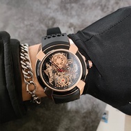 Ready Stock Quick Shipping Tourbillon Czech Round CR7 Large Dial Quartz Watch Fashion Sports Men Bus