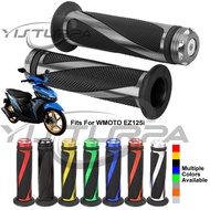 Motorcycle Handlebar Rubber Grips Fits For WMOTO EZ125i Aluminum Alloy Anti-slip Handle Rubber Style