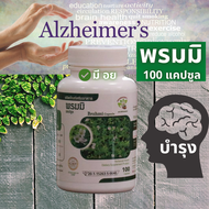 ส่งฟรี พรมมิ สมุนไพร 100 แคปซูล มี อย ดูแลสมอง ช่วยความจำ กันอัลไซด์ เมอร์