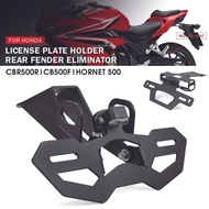 License Plate Holder For HONDA CBR500R CB500F Hornet 500 Motorcycle Tail Tidy Frame Fender Eliminato