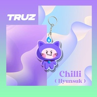 GANCI KEYCHAIN ACRYLIC TREASURE TRUZ CHARACTER FANMADE