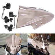 Universal Windshield Bracket Z SL SYM T2 CB650F PULSAR NS GSX 750 S GIXXER 250 YAMAHA FZ MT XJ6 TNT 