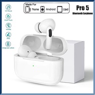 For Android Pro 5 TWS Headset Waterproof With Wireless Earbuds Bluetooth Earphone
