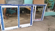 sliding window size- 80x80 w/ screen , reflictive glass