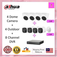DAHUA FULL PACKAGE 8 CHANNEL 2MP