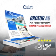 Print Custom A6 Brochures, 2 Sided Flyer Brochures, A6 Size Custom Brochures