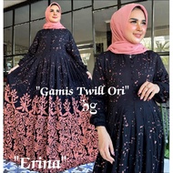 Erina bg collection Motif Twill dress