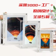5Inch7Inch101-inch Transparent Acrylic Digital Photo Frame Video Picture Music Player Electronic Pho