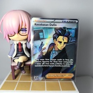 ORI Pokemon Cards Happiness Dafin SR Supporter Indo H Terastal sv8a I 188 / 187 TCG Card Poke Traine