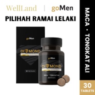 Suplemen Lelaki WellLand goMen DIAMOND Original 30 Cap Men Health Supplement