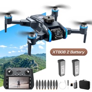 2025 รูปแบบใหม่ DJIระดับ drone โดรน โดรนบังคับ XT808 GPS บินกลับมัลติฟังก์ชั่น รีโมทจอใหญ่ 4.5 นิ้ว